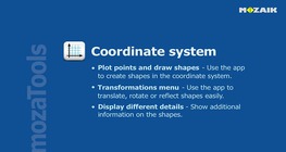 Útmutató a Koordinátarendszer eszközhöz