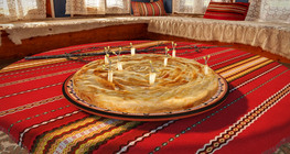 Bulgarian New Year’s banitsa (with lucky charms)