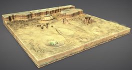 Салхин гаралт цөлийн гадаргын хэлбэр