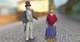 Хувцас (Баруун Европ, XIX зуун)