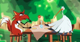 A róka és a gólya