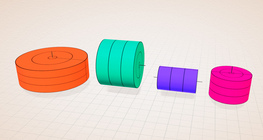 Хувьсгалын хатуу биетүүд (тэгш өнцөгт)