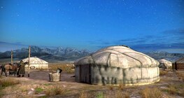 Mongolian yurt