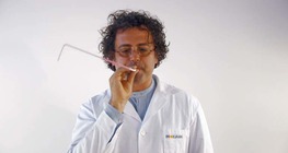 Szájturbina szívószál