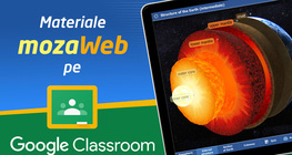 Materiale mozaWeb pe Google Classroom