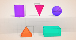 Периметр, талбай, гадаргын талбай, ба эзлэхүүн