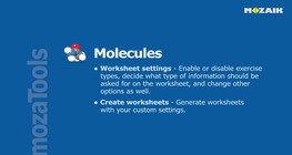 Útmutató feladatkészítéshez a Molekulák eszközben