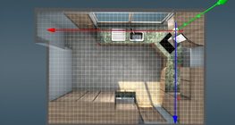 Гал тогооны тавилга зохион бүтээх - огторгуйн  координатын систем