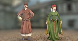 Хувцас (Баруун Европ, XIII зуун)