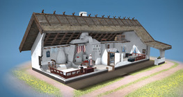 Төв Европын тариачны байшин (19 дүгээр зуун)