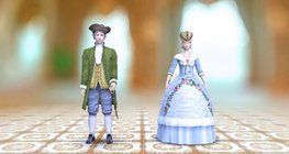 Хувцас (Баруун Европ, XVIII зуун)