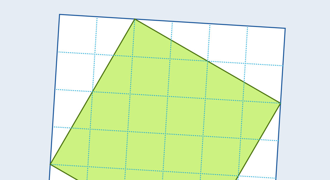 Обчисли площу - багатокутник