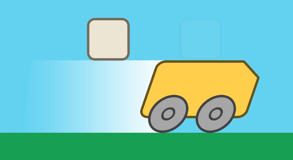 Demonstrating Newton’s 1st law