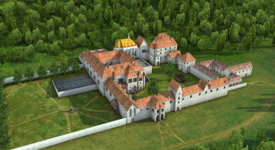 Середньовічний королівський палац (Вишеград, Угорщина, 15-те століття)