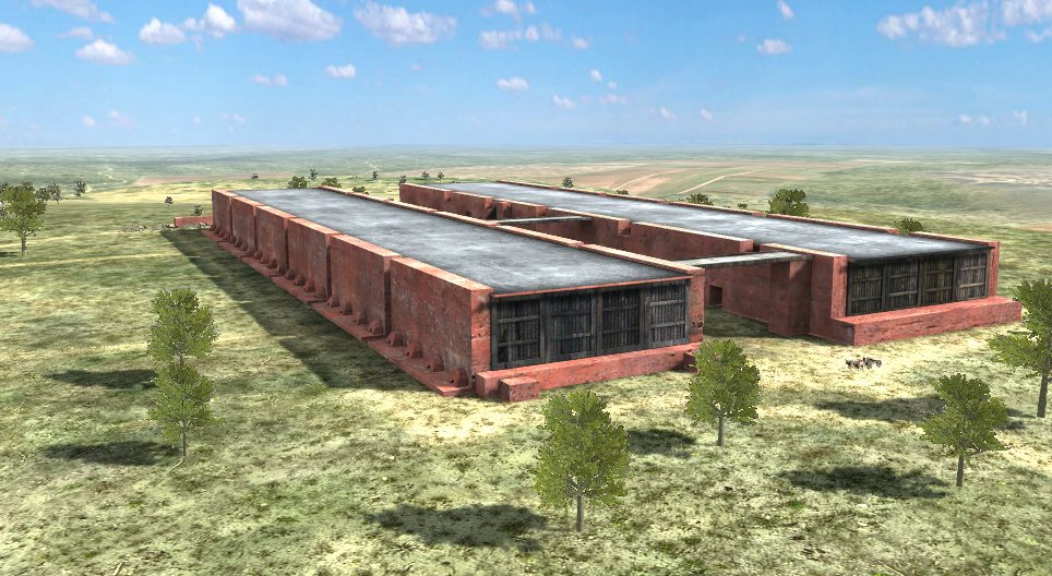 Granary in the Indus Valley