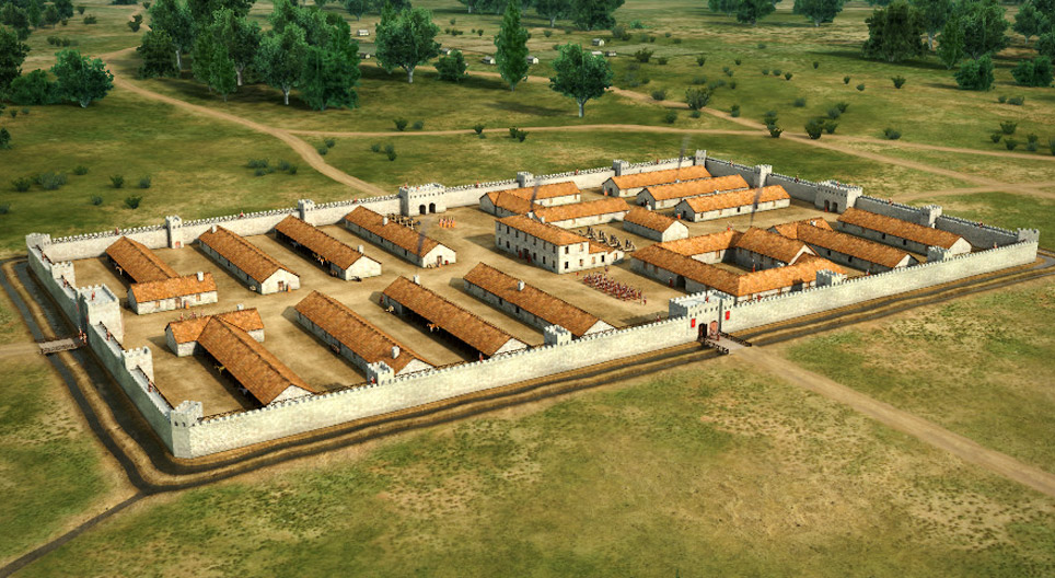 Ancient Roman military camp