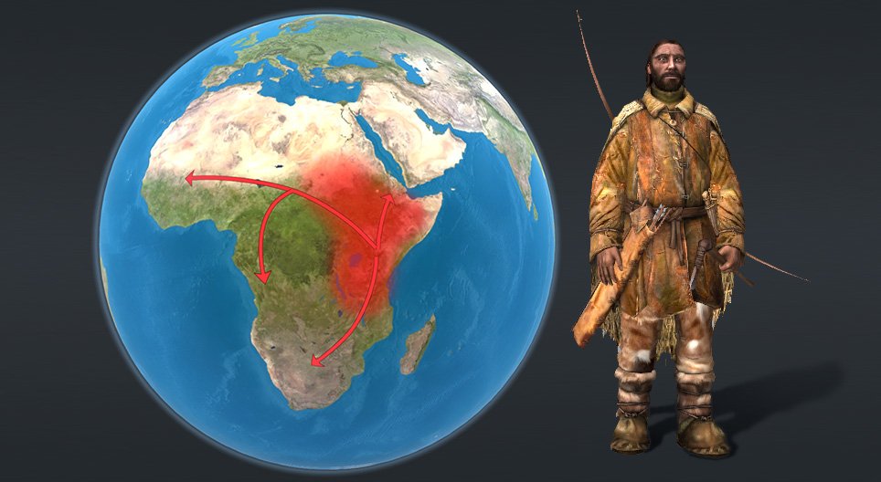 Sự trãi rộng của Người Tinh Khôn trên Trái đất.