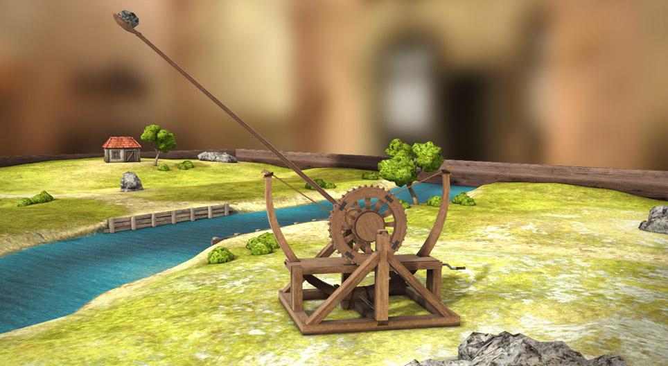 Leonardo da Vinci’s inventions -– Siege engines