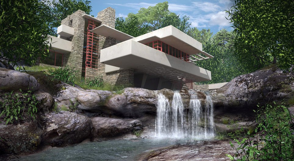 Fallingwater (Mill Run, USA, 1939)